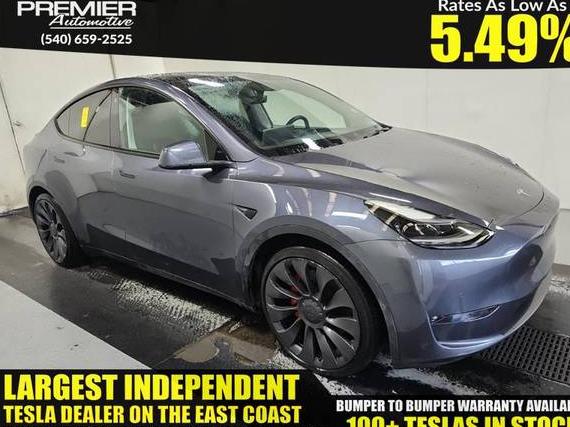 TESLA MODEL Y 2022 7SAYGDEF0NF546764 image
